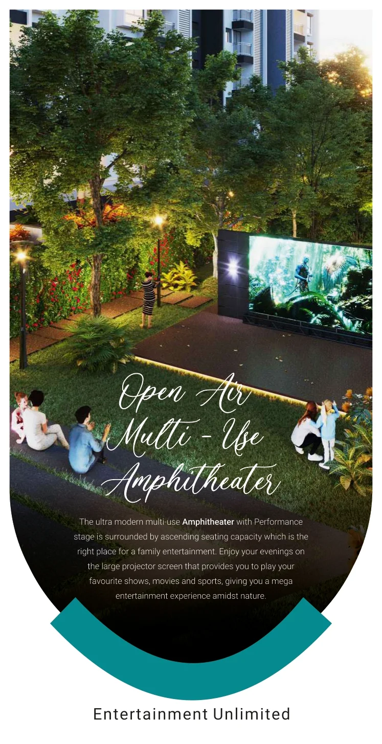 Immerse yourself in cultural experiences at the amphitheater of SNN Estates Felicity. Elevate your lifestyle near Manyata Tech Park, Bangalore. Explore more at: https://snnfelicity.site/ #SNNFelicity #AmphitheaterLiving #NewLaunch